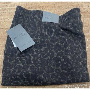 Royalty For Me Terry Jogger Pants Straight Leg Drawstring Elastic Waist 2X